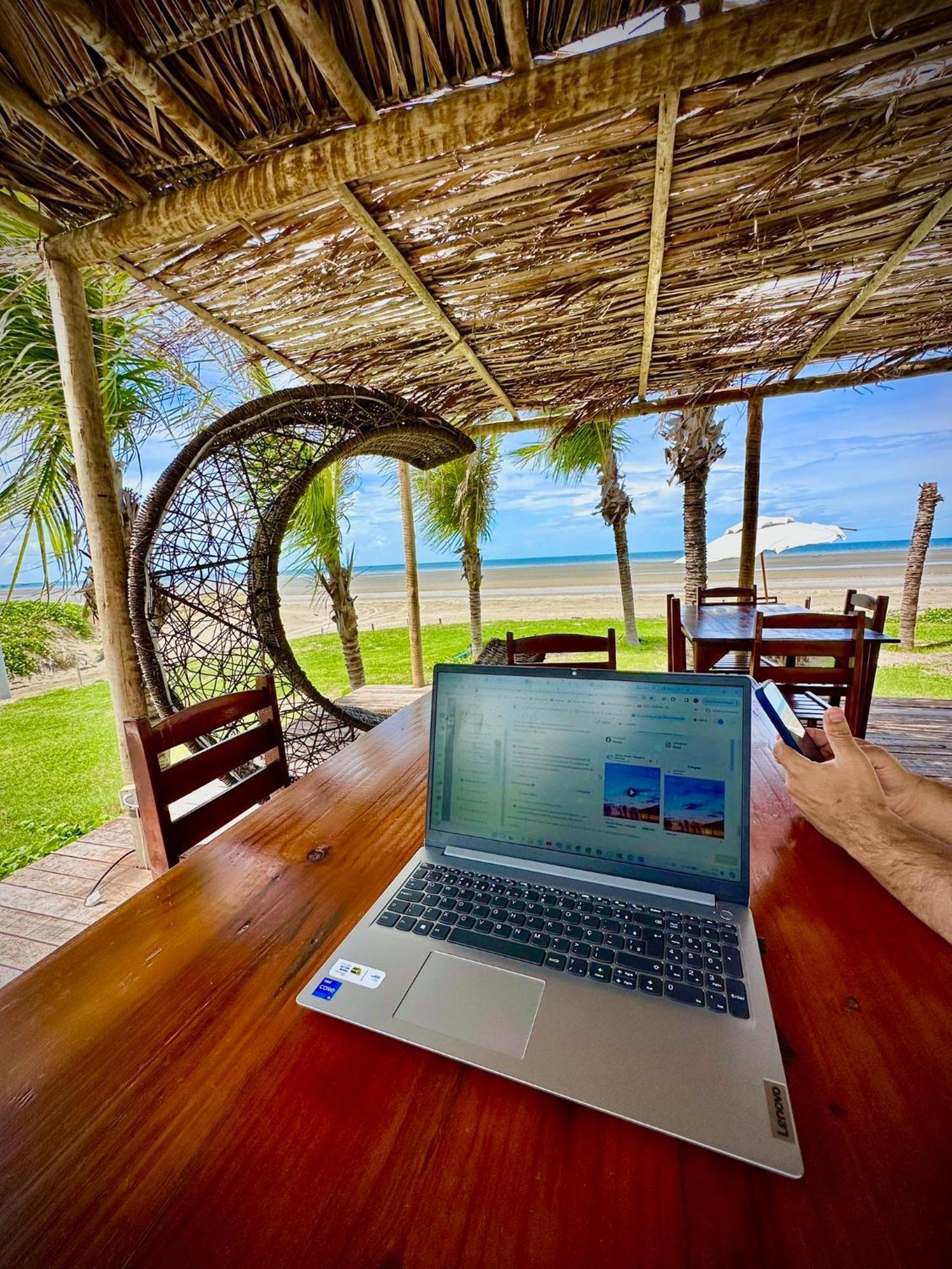 Seu Pedro Lounge Praia - Pousada E Kite Center อิคาปุย ภายนอก รูปภาพ